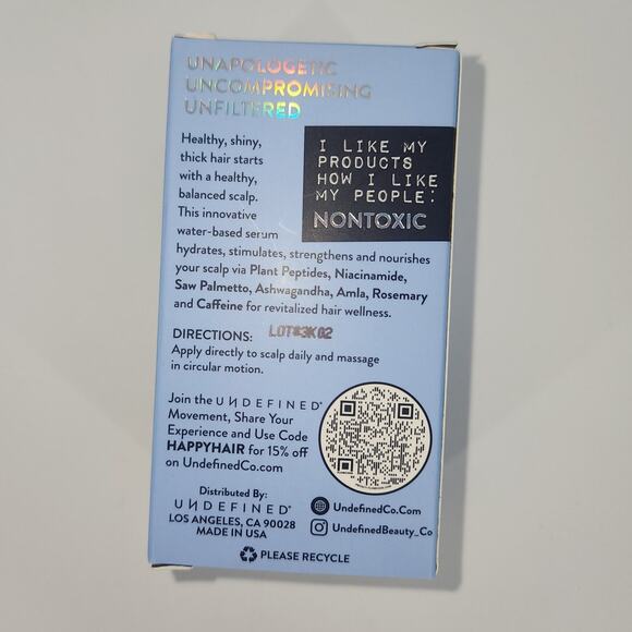 Undefined Beauty R&R Scalp Serum – New in Box - Picture 3 of 4